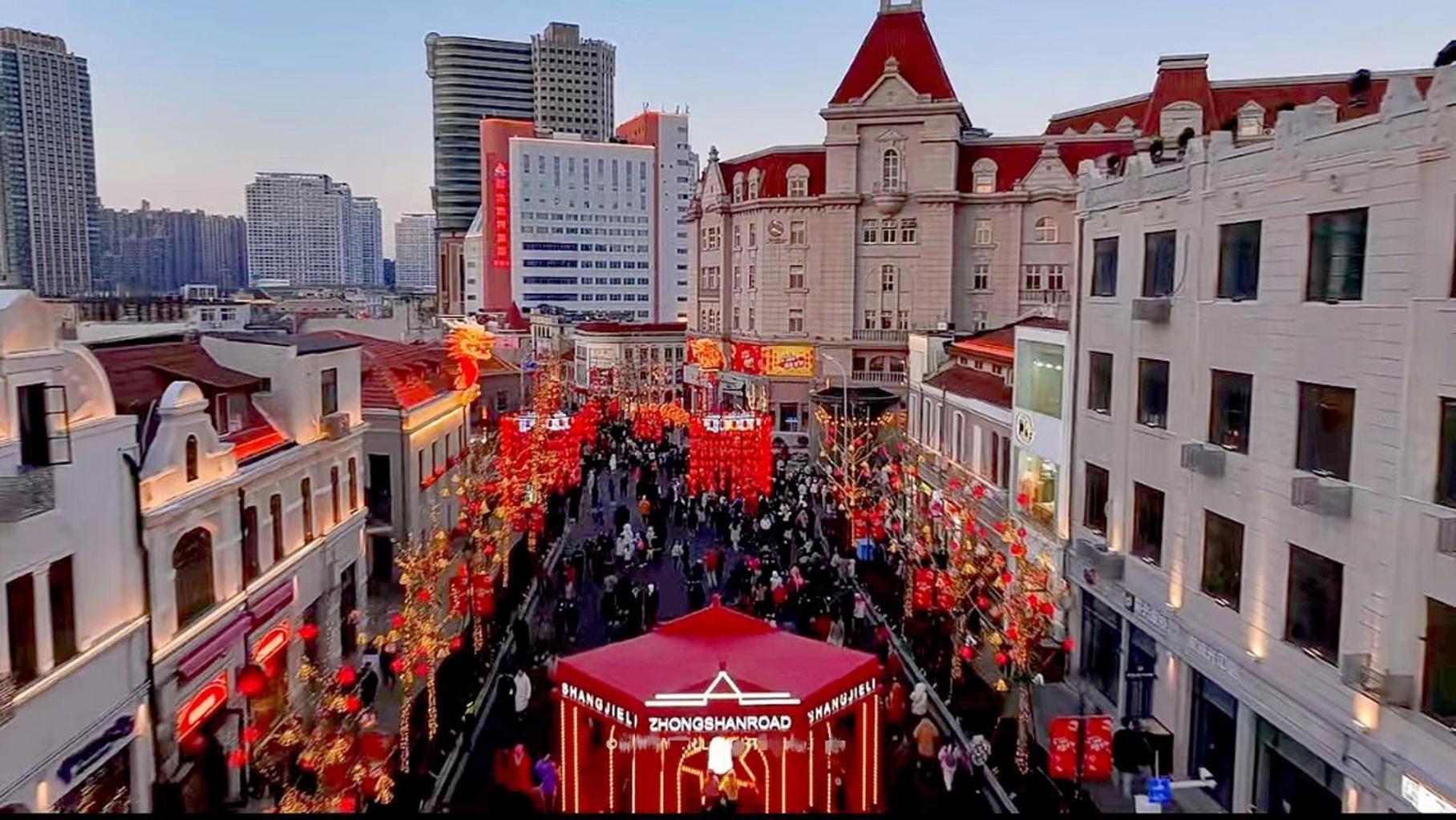 Hua Qi Kaiserdom Hotel Zhongshan Road St Michael'S Cathedral And Zhanqiao Pier Κινκντάο Εξωτερικό φωτογραφία